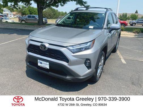 Silver Sky Metallic 2023 Toyota RAV4 XLE Premium