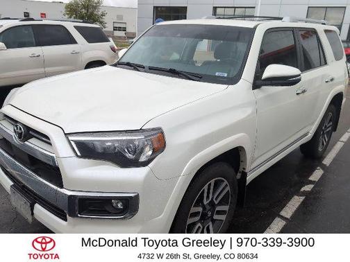 Blizzard Pearl 2023 Toyota 4Runner Limited
