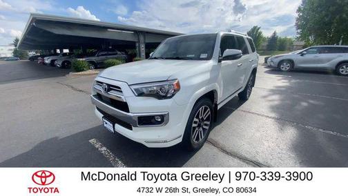 Blizzard Pearl 2023 Toyota 4Runner Limited