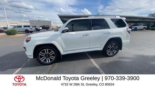 Blizzard Pearl 2023 Toyota 4Runner Limited