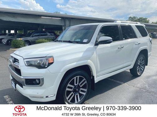 Blizzard Pearl 2023 Toyota 4Runner Limited