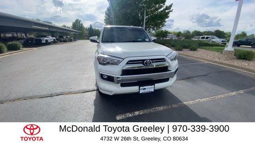 Blizzard Pearl 2023 Toyota 4Runner Limited