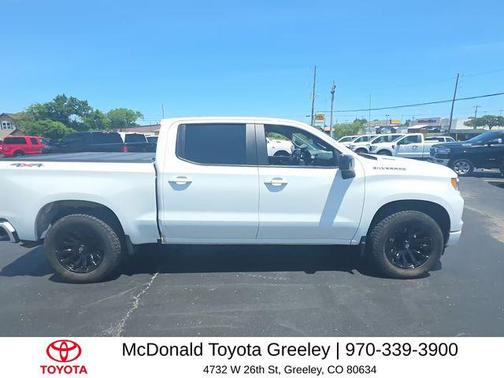 Summit White 2023 Chevrolet Silverado 1500 RST