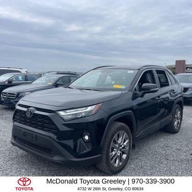 Midnight Black Metallic 2023 Toyota RAV4 XLE Premium