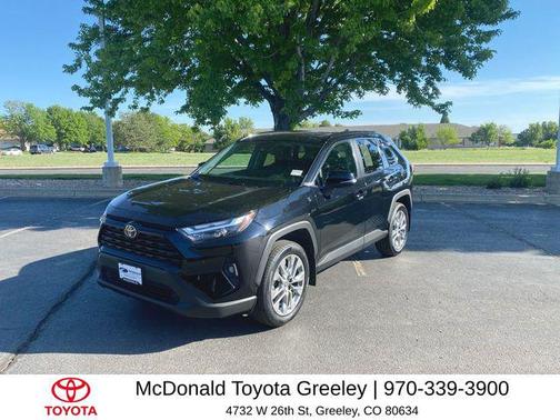 Midnight Black Metallic 2023 Toyota RAV4 XLE Premium