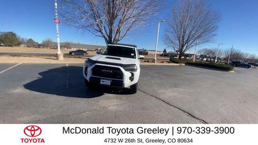 Super White 2020 Toyota 4Runner TRD Pro