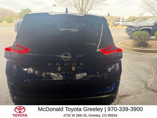 Deep Ocean Blue Pearl 2024 Nissan Rogue SV