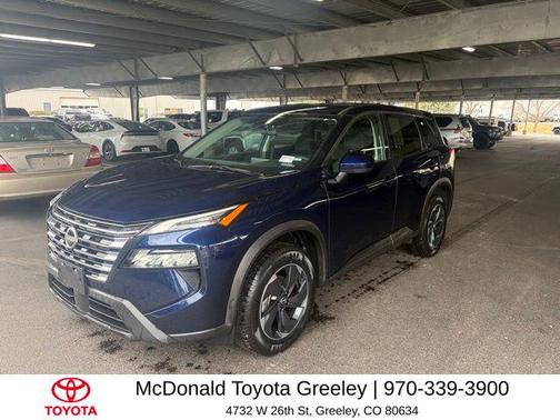 Deep Ocean Blue Pearl 2024 Nissan Rogue SV