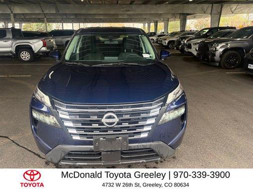 Deep Ocean Blue Pearl 2024 Nissan Rogue SV