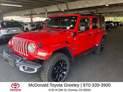 Firecracker Red Clearcoat 2021 Jeep Wrangler Unlimited 4xe Sahara