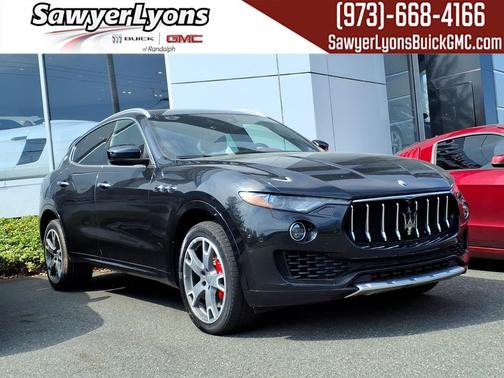 Black 2017 Maserati Levante S