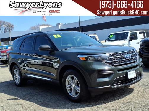 Forged Green Metallic 2024 Ford Explorer XLT