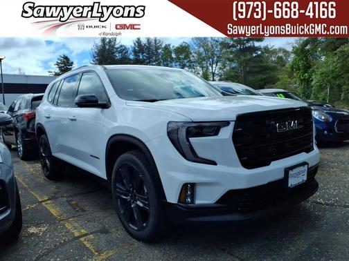 Summit White 2026 GMC Acadia Elevation AWD