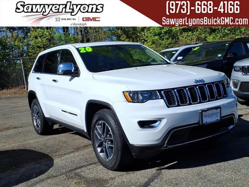 Bright White Clearcoat 2020 Jeep Grand Cherokee Limited