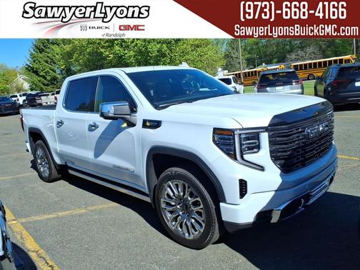 Glacier White Tricoat 2026 GMC Sierra 1500 Denali Ultimate