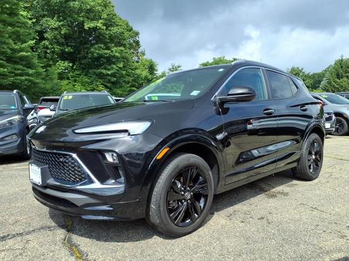 Ebony Twilight Metallic 2024 Buick Encore GX Sport Touring
