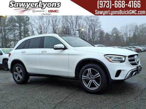 White 2020 Mercedes-Benz GLC 300 4MATIC SUV
