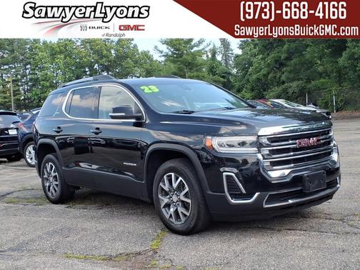 Ebony Twilight Metallic 2023 GMC Acadia AWD SLE