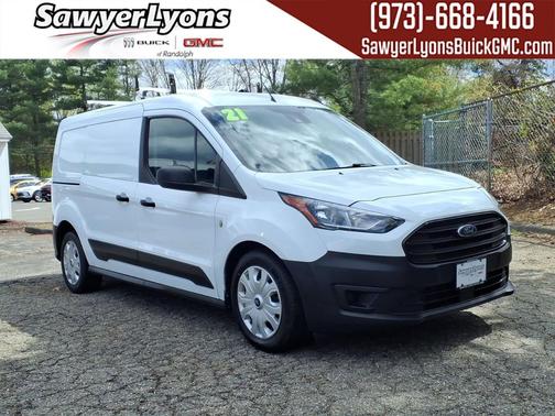 Frozen White 2021 Ford Transit Connect XL Cargo Van