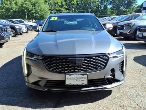 Satin Steel Metallic 2021 Cadillac CT4 Luxury