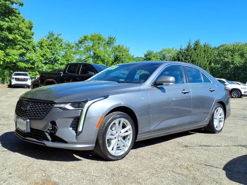 Satin Steel Metallic 2021 Cadillac CT4 Luxury