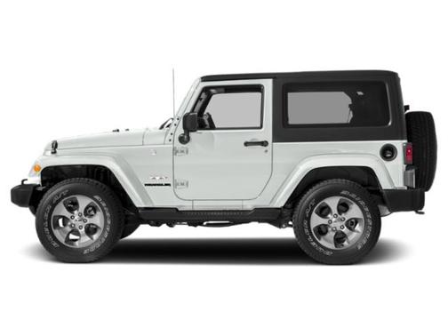 Bright White Clearcoat 2017 Jeep Wrangler Sahara