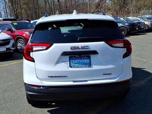 Summit White 2023 GMC Terrain SLT