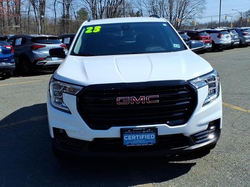 Summit White 2023 GMC Terrain SLT