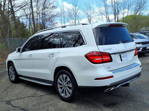 White 2018 Mercedes-Benz GLS 450 4MATIC