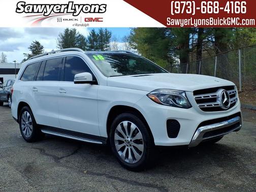 White 2018 Mercedes-Benz GLS 450 4MATIC