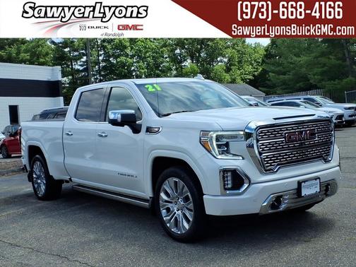 White Frost Tricoat 2021 GMC Sierra 1500 Denali