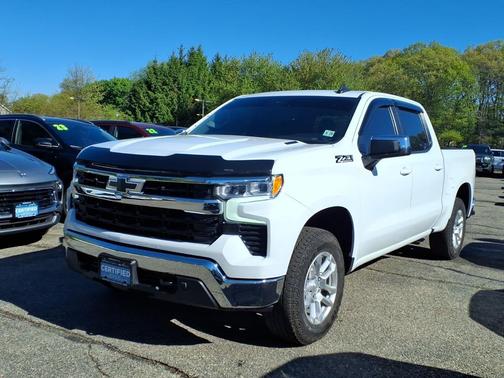 Summit White 2023 Chevrolet Silverado 1500 LT