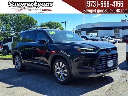 Midnight Black Metallic 2024 Toyota Grand Highlander Limited