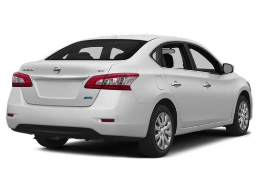 Aspen White 2015 Nissan Sentra SV