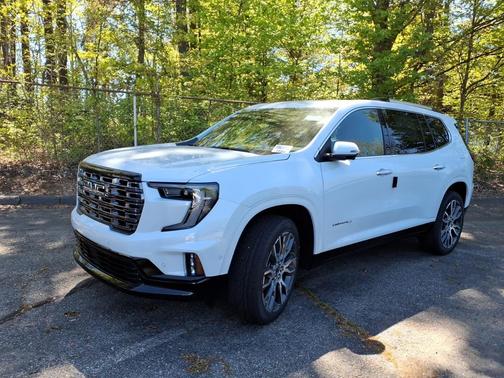 Glacier White Tricoat 2026 GMC Acadia Denali