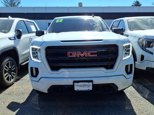Summit White 2022 GMC Sierra 1500 Elevation
