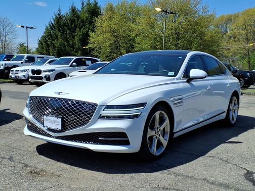 Uyuni White 2021 Genesis G80 3.5T AWD