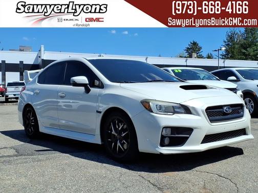 Crystal White Pearl 2015 Subaru WRX STI Limited