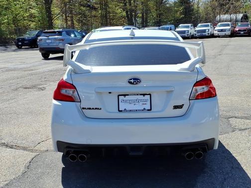 Crystal White Pearl 2015 Subaru WRX STI Limited