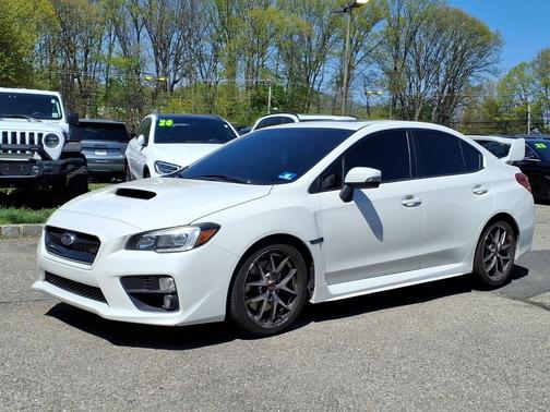 Crystal White Pearl 2015 Subaru WRX STI Limited