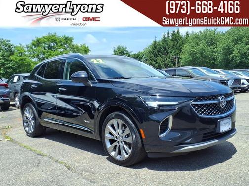 Ebony Twilight Metallic 2022 Buick Envision AWD Avenir