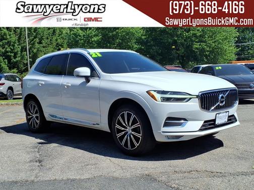 Ice White 2021 Volvo XC60 T5 Inscription