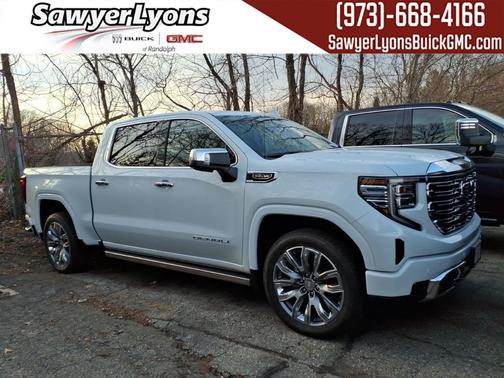 Glacier White Tricoat 2026 GMC Sierra 1500 Denali