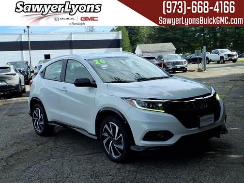 Platinum White Pearl 2020 Honda HR-V AWD Sport