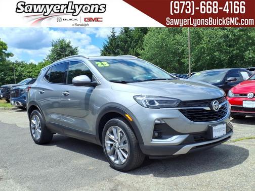 Moonstone Gray Metallic 2023 Buick Encore GX Essence