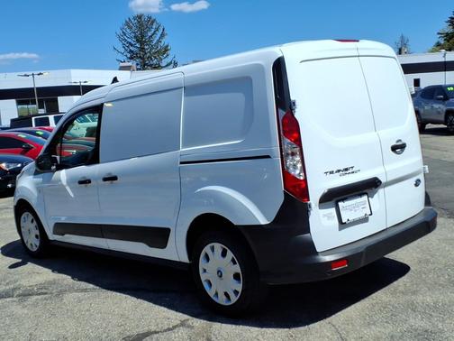 Frozen White 2020 Ford Transit Connect XL Cargo Van