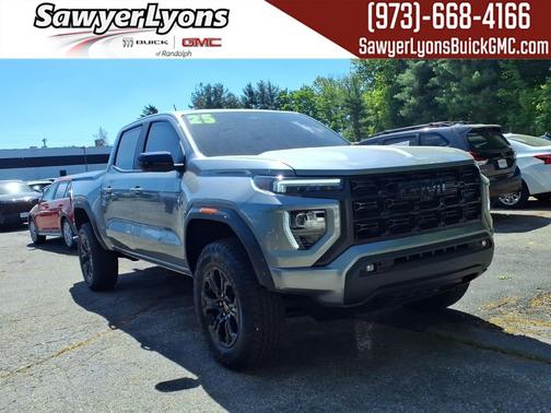Sterling Metallic 2025 GMC Canyon Elevation