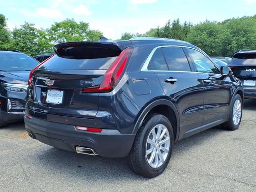 Galactic Gray Metallic 2023 Cadillac XT4 Luxury