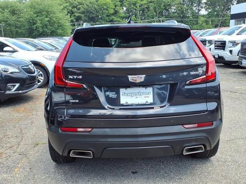 Galactic Gray Metallic 2023 Cadillac XT4 Luxury