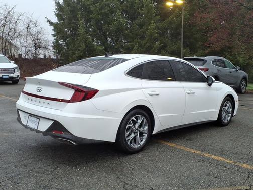 Serenity White 2023 Hyundai SONATA SEL